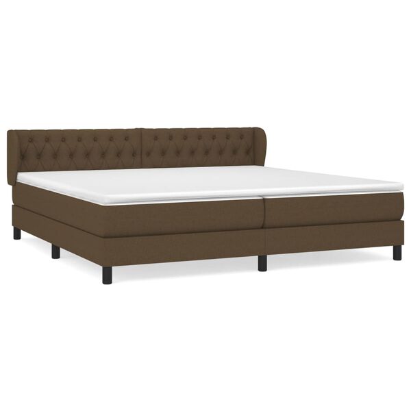 vidaXL &Kappa;&rho;&epsilon;&beta;ά&tau;&iota; Boxspring &mu;&epsilon; &Sigma;&tau;&rho;ώ&mu;&alpha; &Sigma;&kappa;&omicron;ύ&rho;&omicron; &Kappa;&alpha;&phi;έ 200x200 &epsilon;&kappa;. &Upsilon;&phi;&alpha;&sigma;&mu;ά&tau;&iota;&nu;&omicron;