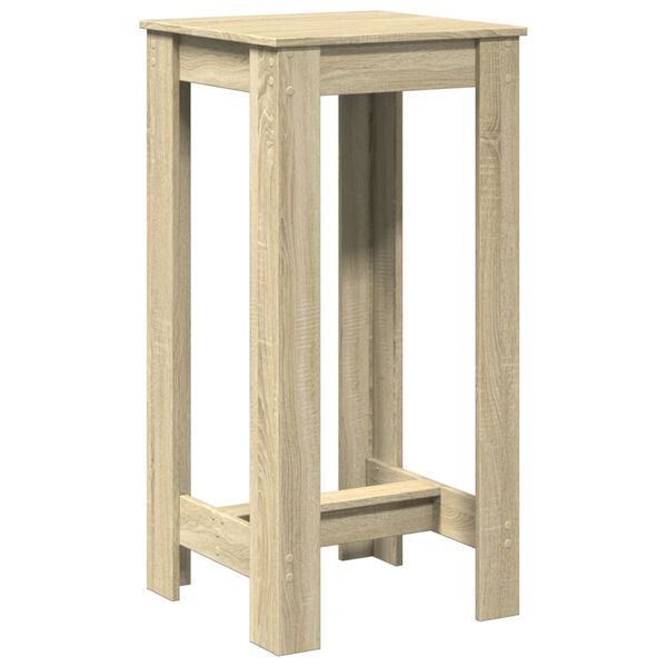 vidaXL Τραπέζι Μπαρ Sonoma Δρυς 51x50x103,5 εκ. Επεξ. Ξύλο