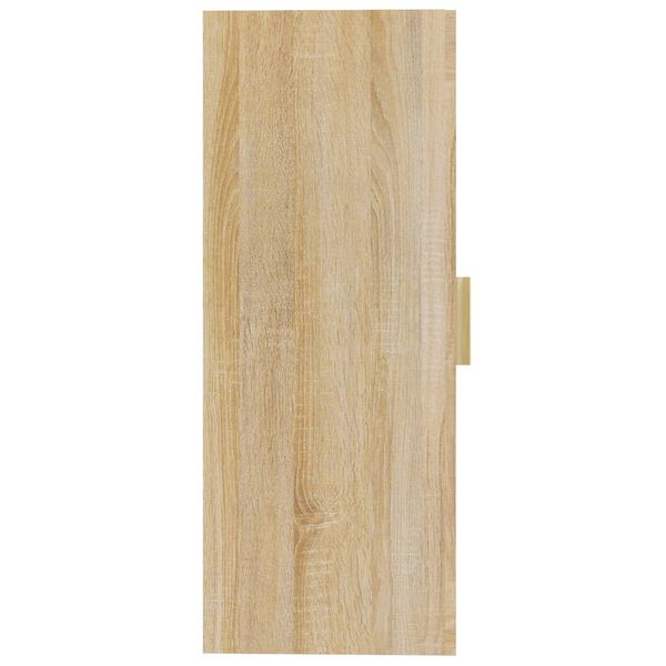 vidaXL Κρεμαστό Ντουλάπι Τοίχου Sonoma Δρυς 69,5x34x90 εκ Επεξ. Ξύλο