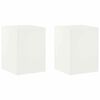 vidaXL &Beta;ά&sigma;&eta; &phi;&upsilon;&tau;ώ&nu; 2 pcs &Lambda;&epsilon;&upsilon;&kappa;ό 30 x 30 x 40 cm &Alpha;&tau;&sigma;ά&lambda;&iota;