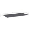 vidaXL Ράφια Βιβλιοθήκης 4 τεμ. Γυαλ. Γκρι 100x50x1,5 εκ. Μοριοσανίδα