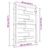 vidaXL Πόρτα Κήπου 100x145 εκ. από Ανοξείδωτο Ατσάλι