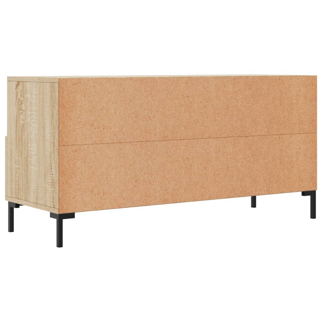 vidaXL Έπιπλο Τηλεόρασης Sonoma Δρυς 102 x 36 x 50 εκ. Επεξεργ. Ξύλο