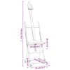 vidaXL Καβαλέτο Επιδαπέδιο 55 x 53,5 x 178 εκ. από Μασίφ Ξύλο Οξιάς