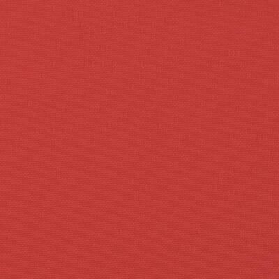 vidaXL Μαξιλάρι Παλέτας Κόκκινο 58 x 58 x 10 εκ. από Ύφασμα
