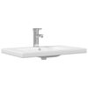 vidaXL Σετ Επίπλων Μπάνιου 3 pcs Μαύρη δρυς 60 x 38.5 x 45 cm