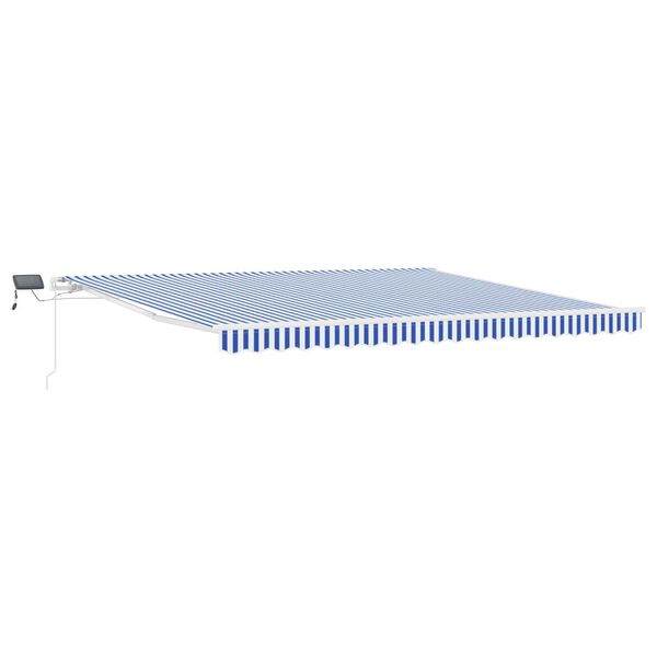 vidaXL Σκηνίτσα Αναδιπλούμενη with Μπλε και λευκό 5 x 3 m