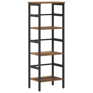 vidaXL &Rho;ά&phi;&iota; &Beta;&iota;&beta;&lambda;ί&omega;&nu; 3 &epsilon;&pi;&iota;&pi;έ&delta;&omega;&nu; 40 x 29,5 x 115 &epsilon;&kappa; &Epsilon;&pi;&epsilon;&xi;&epsilon;&rho;&gamma;&alpha;&sigma;&mu;έ&nu;&omicron; &Xi;ύ&lambda;&omicron;