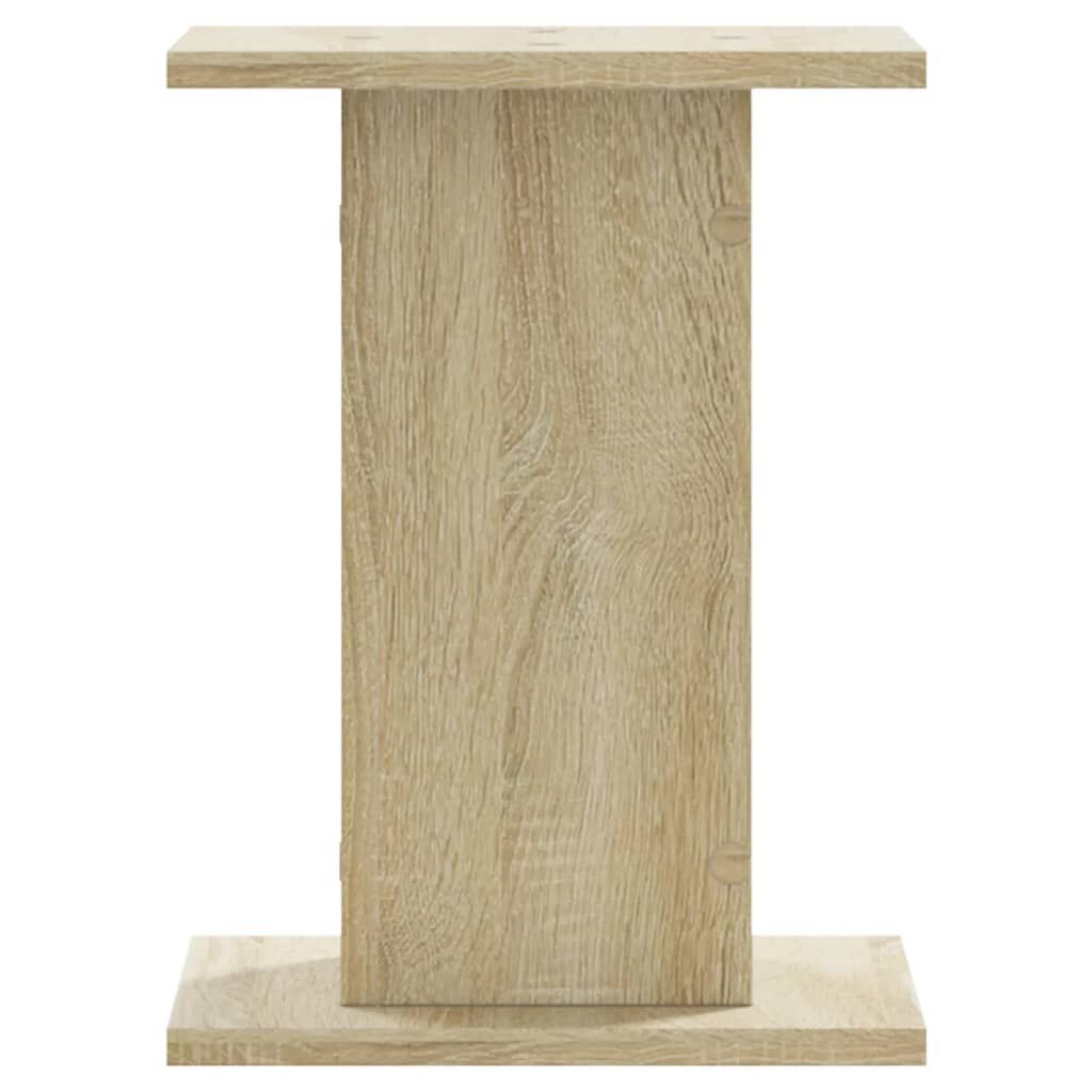 vidaXL Βάσεις Φυτών 2 Τεμ. Sonoma Δρυς 30x30x40 εκ. Επεξεργασμένο Ξύλο