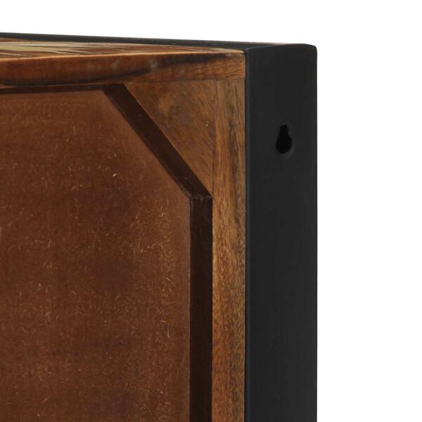 vidaXL Κομοδίνο Πολύχρωμο 40x35x25 cm Στερεό ξύλο αναγεννημένο