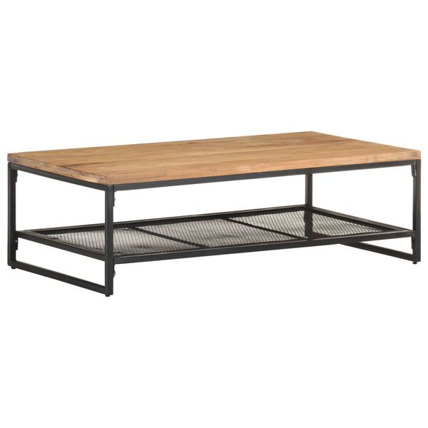 vidaXL Τραπεζάκι Σαλονιού 110 x 60 x 35 εκ. από Μασίφ Ξύλο Ακακίας