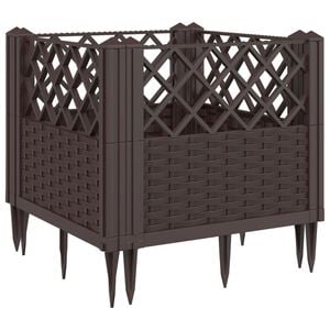 vidaXL &Zeta;&alpha;&rho;&nu;&tau;&iota;&nu;&iota;έ&rho;&alpha; &mu;&epsilon; &Pi;&alpha;&sigma;&sigma;ά&lambda;&omicron;&upsilon;&sigmaf; &Kappa;&alpha;&phi;έ 43,5x43,5x43,5 &epsilon;&kappa;. &Pi;&omicron;&lambda;&upsilon;&pi;&rho;&omicron;&pi;&upsilon;&lambda;έ&nu;&iota;&omicron;