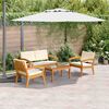 vidaXL Σετ μπιστρό 4 pcs Καφέ 75 x 45 x 38 εκ. Μασίφ ξύλο ακακίας