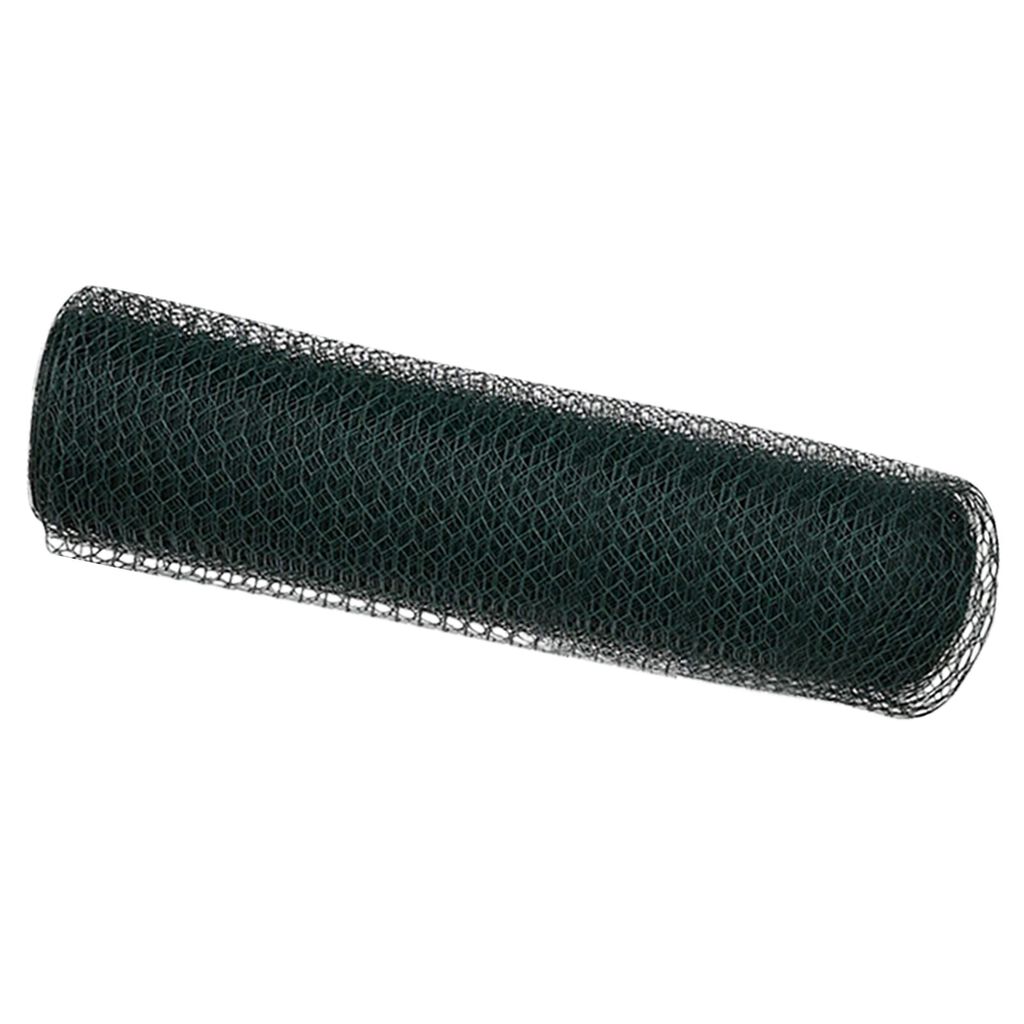 vidaXL Εξάγωνος Φράχτης Γκρίζος Πράσινο 2500 x 60 x 0.07 εκ