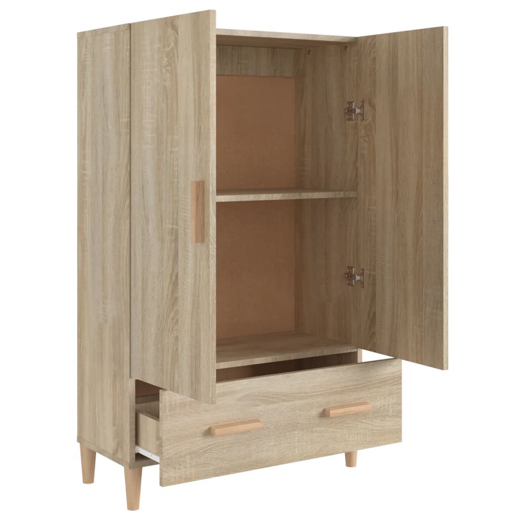vidaXL Ντουλάπα Sonoma Δρυς 70 x 31 x 115 εκ. από Επεξεργασμένο Ξύλο