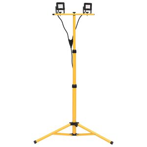 vidaXL &Pi;&rho;&omicron;&beta;&omicron;&lambda;έ&alpha;&sigmaf; LED &mu;&epsilon; &Tau;&rho;ί&pi;&omicron;&delta;&omicron; &Psi;&upsilon;&chi;&rho;ό &Lambda;&epsilon;&upsilon;&kappa;ό 2 x 10 W