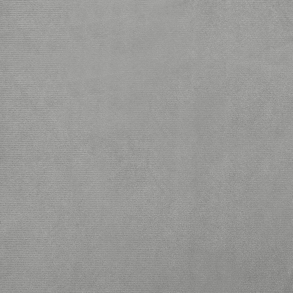 vidaXL Καναπές Παιδικός Ανοιχτό Γκρι 60 x 40 x 30 εκ. από Βελούδο