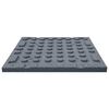 vidaXL Πλάκες Δαπέδου Ασφαλείας 10 τεμ. Γκρι 50x50x3 εκ. Καουτσούκ