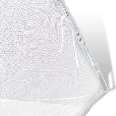vidaXL Σκηνή Κάμπινγκ Λευκή 200 x 120 x 130 εκ. από Fiberglass