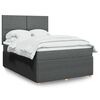 vidaXL &Kappa;&rho;&epsilon;&beta;ά&tau;&iota; Boxspring &mu;&epsilon; &Sigma;&tau;&rho;ώ&mu;&alpha; &Sigma;&kappa;&omicron;ύ&rho;&omicron; &Gamma;&kappa;&rho;&iota; 140x200 &epsilon;&kappa; &Upsilon;&phi;&alpha;&sigma;&mu;ά&tau;&iota;&nu;&omicron;