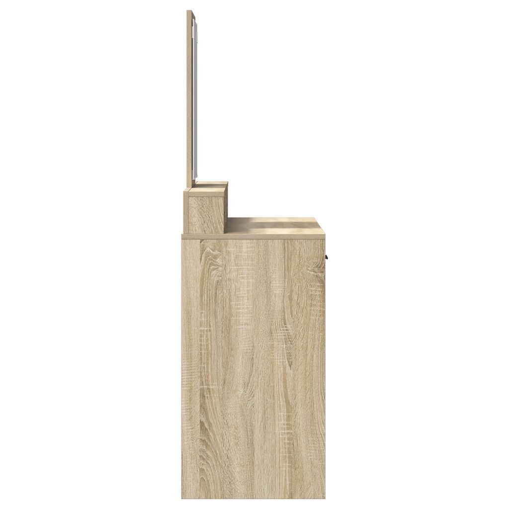 Τουαλέτα vidaXL με Συρτάρια Sonoma Oak 100x41x140 εκ.
