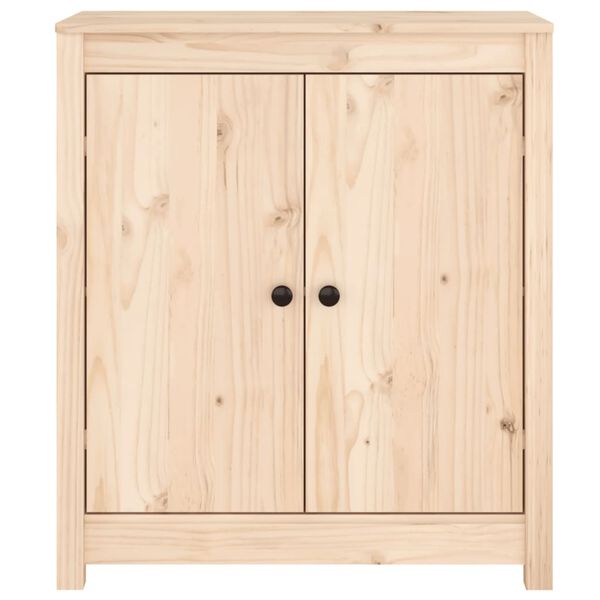 vidaXL Ντουλάπι 70 x 35 x 80 εκ. από Μασίφ Ξύλο Πεύκου