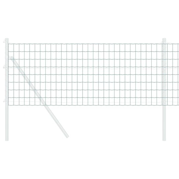 vidaXL Φράχτης Εuro Πράσινο 0.6 x 25 μ Σίδηρος με επικάλυψη PVC