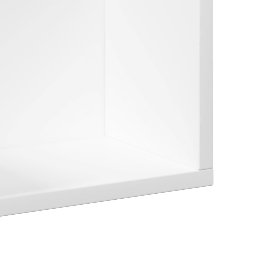 vidaXL Ντουλάπι Τοίχου Λευκό 75x18x16,5 εκ. από Επεξεργασμένο Ξύλο