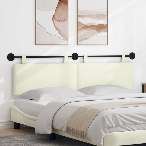 vidaXL &Kappa;&rho;&epsilon;&mu;&alpha;&sigma;&tau;ό &Kappa;&epsilon;&phi;&alpha;&lambda;ά&rho;&iota; &Kappa;&rho;&epsilon;&mu; 170 x 55 x 5 &epsilon;&kappa; &Upsilon;&phi;&alpha;&sigma;&mu;ά&tau;&iota;&nu;&omicron; &Kappa;&omicron;&rho;&nu;&tau;&omicron;&upsilon;&rho;ά