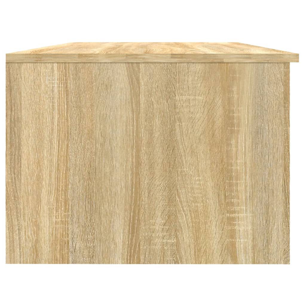 vidaXL Τραπεζάκι Σαλονιού Sonoma Δρυς 102x50x36 εκ. Επεξεργασμένο Ξύλο