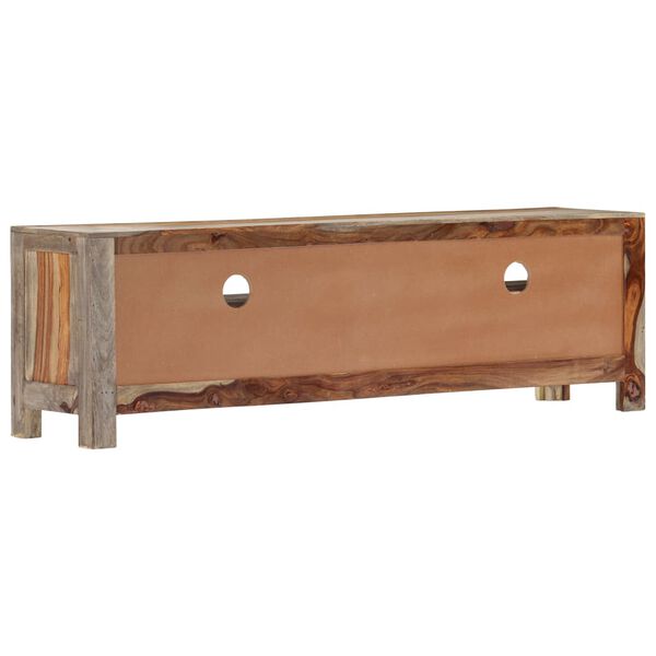vidaXL Έπιπλο Τηλεόρασης 130 x 30 x 40 εκ. από Μασίφ Ξύλο Ακακίας