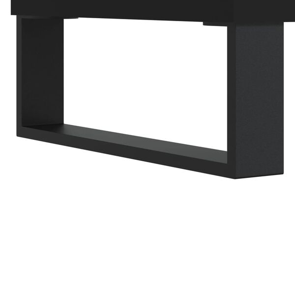 vidaXL Έπιπλο Τηλεόρασης Μαύρο 100x34,5x44,5 εκ. Επεξεργ. Ξύλο