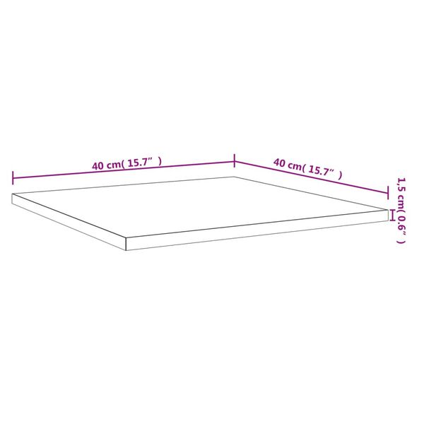 vidaXL Ράφια Βιβλιοθήκης 8 τεμ. Γυαλ. Μαύρο 40x40x1,5 εκ. Επεξ.Ξύλο