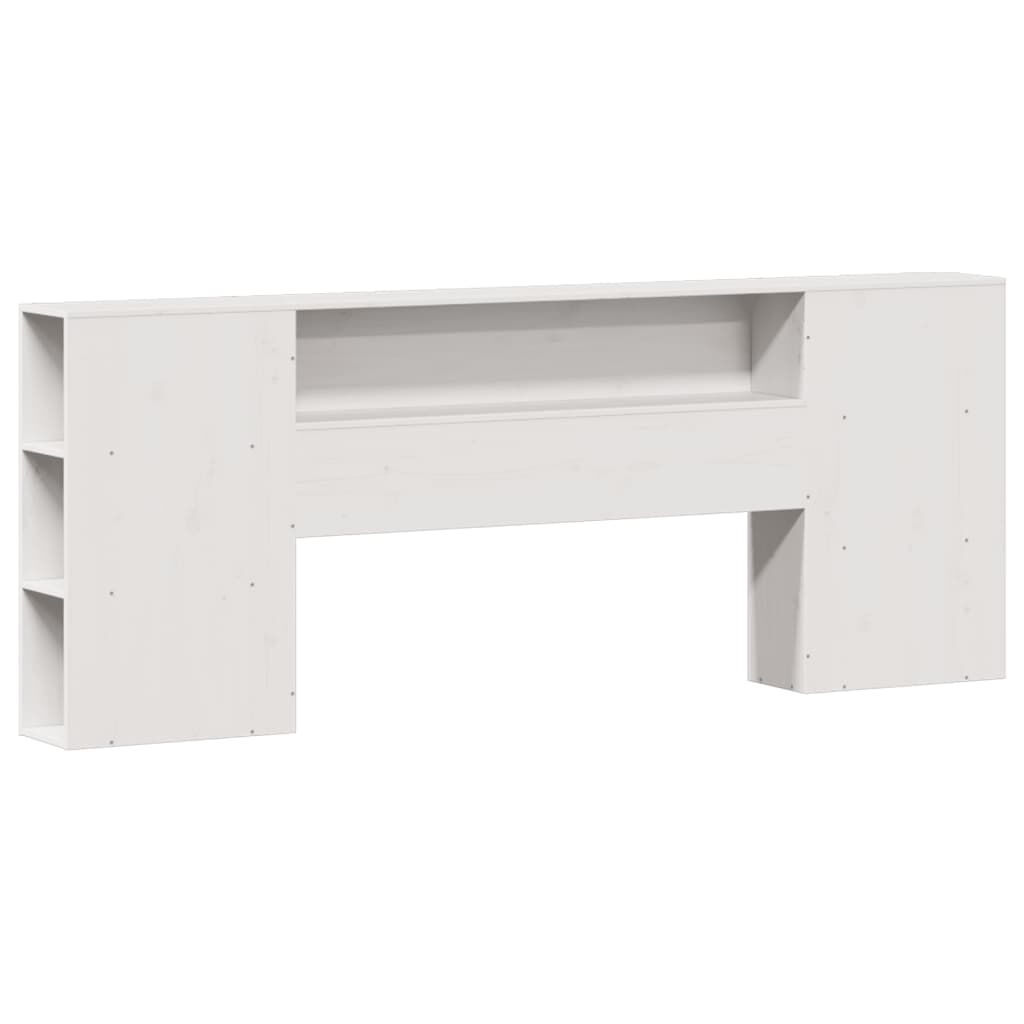 vidaXL Κρεβάτι Βιβλιοθήκη Χωρίς Στρώμα 180x200 εκ Μασίφ Ξύλο Πεύκου