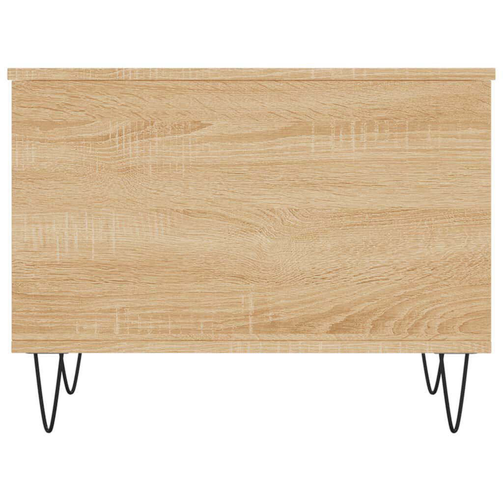 vidaXL Τραπεζάκι Σαλονιού Sonoma Δρυς 60x44,5x45εκ. Επεξεργασμένο Ξύλο