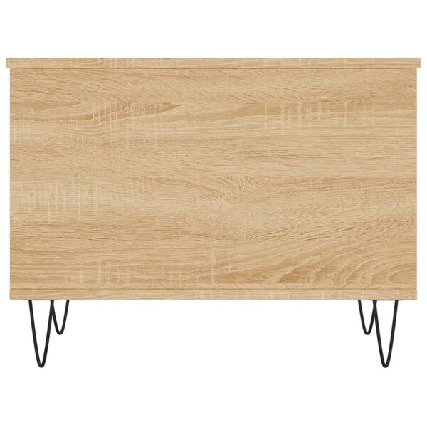 vidaXL Τραπεζάκι Σαλονιού Sonoma Δρυς 60x44,5x45εκ. Επεξεργασμένο Ξύλο