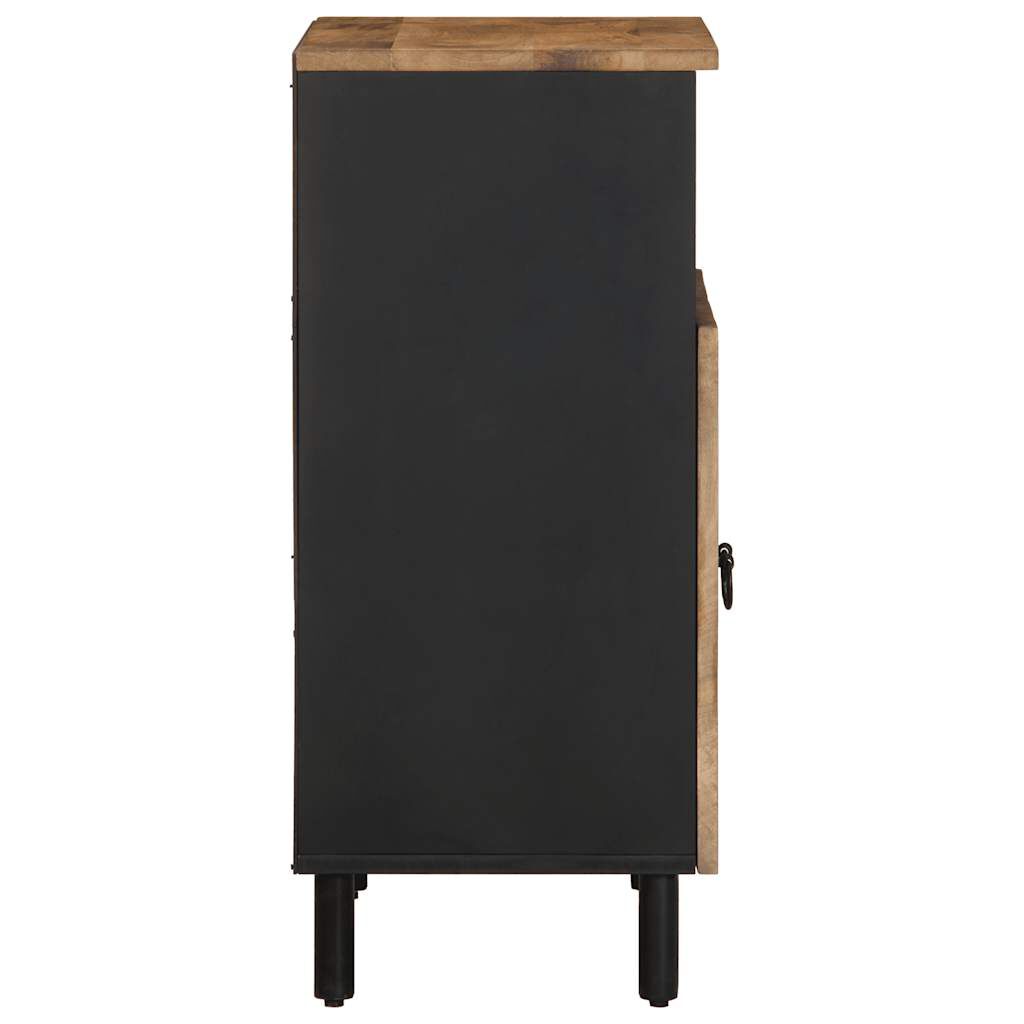 vidaXL Μπουφές 60x33,5x75 εκ. από Μασίφ Ακατέργαστο Ξύλο Μάνγκο