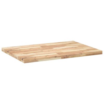 vidaXL Επιφάνεια Τραπεζιού 80x70x4 εκ. Μασίφ Ξύλο Ακακίας