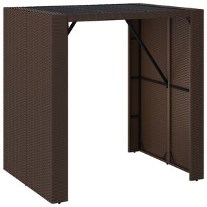 vidaXL &Tau;&rho;&alpha;&pi;έ&zeta;&iota; &Mu;&pi;&alpha;&rho; &mu;&epsilon; &Gamma;&upsilon;ά&lambda;. &Epsilon;&pi;&iota;&phi;ά&nu;&epsilon;&iota;&alpha; &Kappa;&alpha;&phi;έ 105x80x110 &epsilon;&kappa;. &Sigma;&upsilon;&nu;&theta;. &Rho;&alpha;&tau;ά&nu;