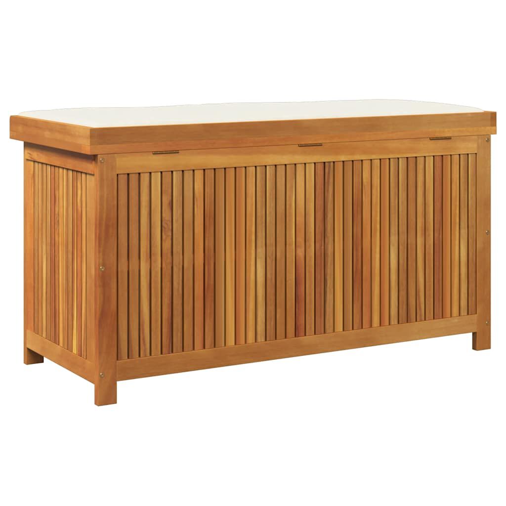 vidaXL Κουτί Μαξιλαριών Εξ. Χώρου 113x50x60,5 εκ. Μασίφ Ξύλο Ακακίας