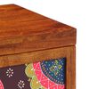 vidaXL Κουτί αποθήκευσης Πολύχρωμο 50 x 30 x 40 εκ. Μασίφ ξύλο ακακίας