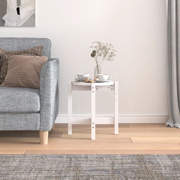 vidaXL &Tau;&rho;&alpha;&pi;&epsilon;&zeta;ά&kappa;&iota; &Sigma;&alpha;&lambda;&omicron;&nu;&iota;&omicron;ύ &Lambda;&epsilon;&upsilon;&kappa;ό &Oslash; 42,5 x 45 &epsilon;&kappa;. &alpha;&pi;ό &Mu;&alpha;&sigma;ί&phi; &Xi;ύ&lambda;&omicron; &Pi;&epsilon;ύ&kappa;&omicron;&upsilon;