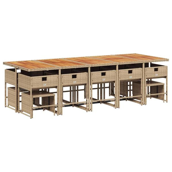 vidaXL &Sigma;&epsilon;&tau; &Tau;&rho;&alpha;&pi;&epsilon;&zeta;&alpha;&rho;ί&alpha;&sigmaf; &Kappa;ή&pi;&omicron;&upsilon; 15 &tau;&epsilon;&mu;. &Mu;&pi;&epsilon;&zeta; &Sigma;&upsilon;&nu;&theta;&epsilon;&tau;&iota;&kappa;ό &Rho;&alpha;&tau;ά&nu; &mu;&epsilon; &Mu;&alpha;&xi;&iota;&lambda;ά&rho;&iota;&alpha;