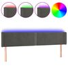 vidaXL &Kappa;&epsilon;&phi;&alpha;&lambda;ά&rho;&iota; &Kappa;&rho;&epsilon;&beta;&alpha;&tau;&iota;&omicron;ύ LED &Sigma;&kappa;&omicron;ύ&rho;&omicron; &Gamma;&kappa;&rho;&iota; 163x16x78/88 &epsilon;&kappa;. &Beta;&epsilon;&lambda;&omicron;ύ&delta;&iota;&nu;&omicron;