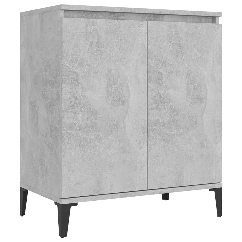 vidaXL Ντουλάπι Γκρι Σκυροδέματος 60x35x70 εκ. Επεξεργασμένο Ξύλο
