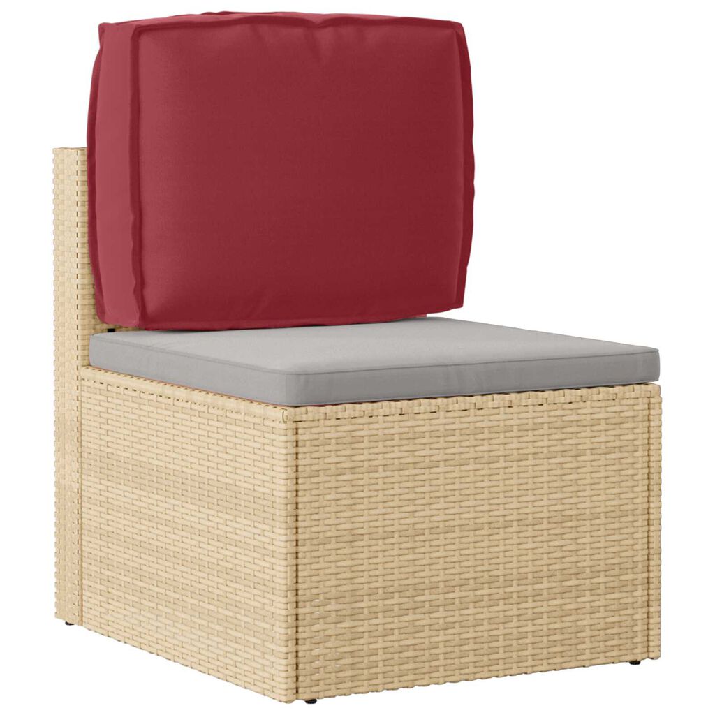 vidaXL Μαξιλάρι Παλέτας για Πλάτη Κόκκινο 50x40x12 cm από Oxford Υφάσματα