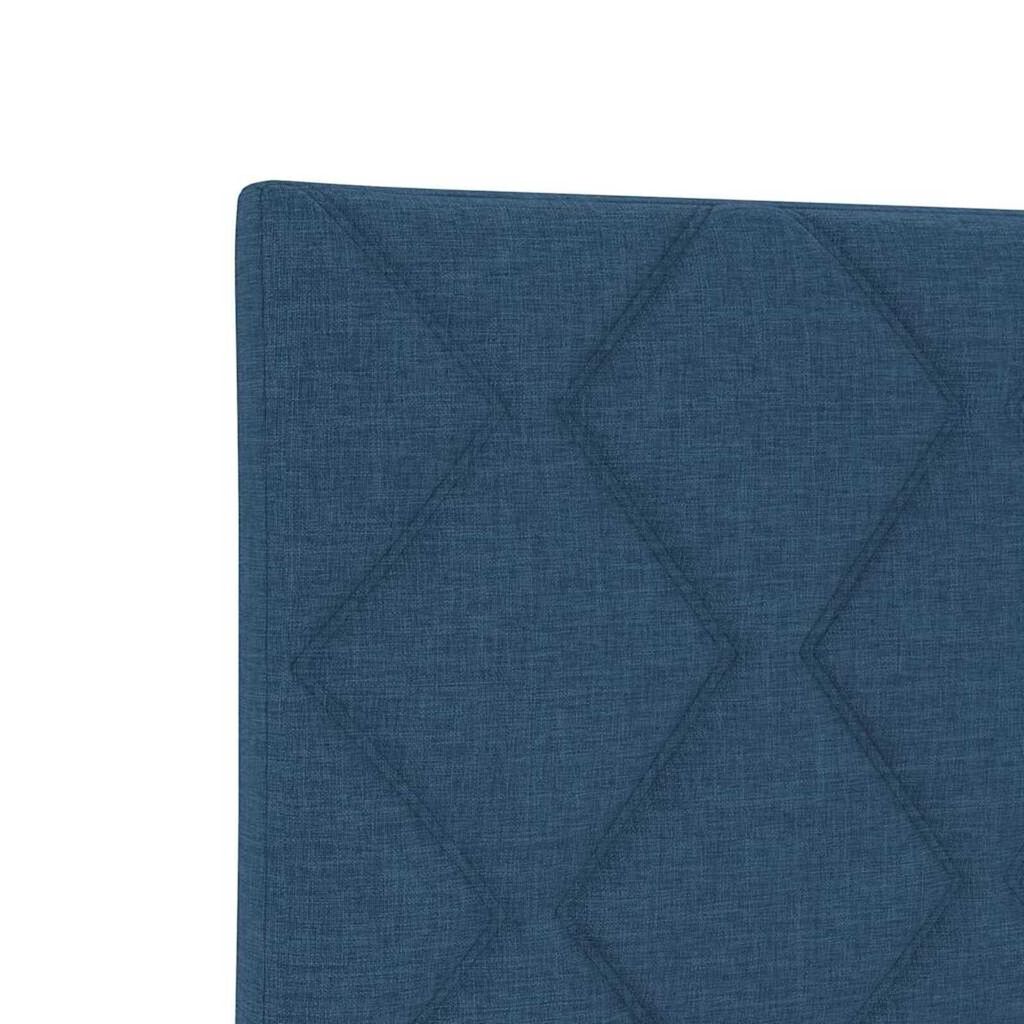 vidaXL Υφασμάτινο Κεφαλάρι Geometric με κεφαλάρι Μπλε 80 cm ύφασμα