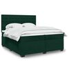 vidaXL &Kappa;&rho;&epsilon;&beta;ά&tau;&iota; Boxspring &mu;&epsilon; &Sigma;&tau;&rho;ώ&mu;&alpha; &Sigma;&kappa;&omicron;ύ&rho;&omicron; &Pi;&rho;ά&sigma;&iota;&nu;&omicron; 200x200&epsilon;&kappa;. &Beta;&epsilon;&lambda;&omicron;ύ&delta;&iota;&nu;&omicron;