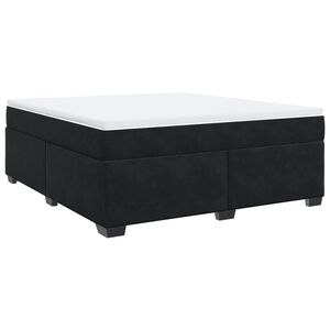 vidaXL &Kappa;&rho;&epsilon;&beta;ά&tau;&iota; Boxspring &mu;&epsilon; &Sigma;&tau;&rho;ώ&mu;&alpha; &Mu;&alpha;ύ&rho;&omicron; 180x200 &epsilon;&kappa;. &Beta;&epsilon;&lambda;&omicron;ύ&delta;&iota;&nu;&omicron;