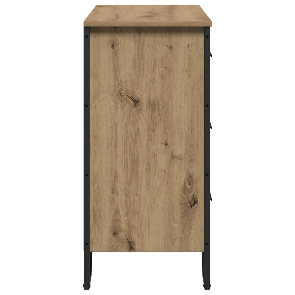 vidaXL Κουτί με Συρτάρια Ξυλόπινα 91x35.5x74.5 εκ. Επεξεργασμένο Ξύλο